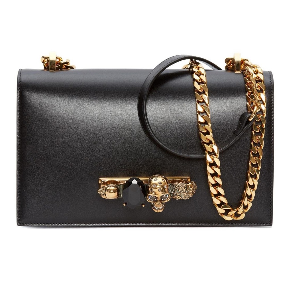 Alexander McQueen Jeweled Satchel